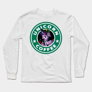 Unicorn Coffee Long Sleeve T-Shirt